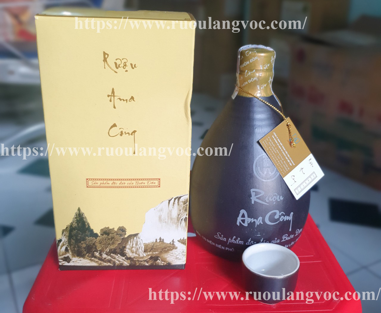 Rượu Amakong Tây Nguyên