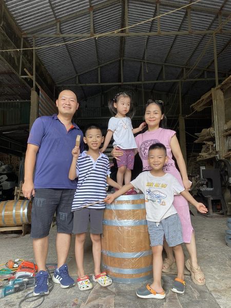 thung go soi ngam ruou