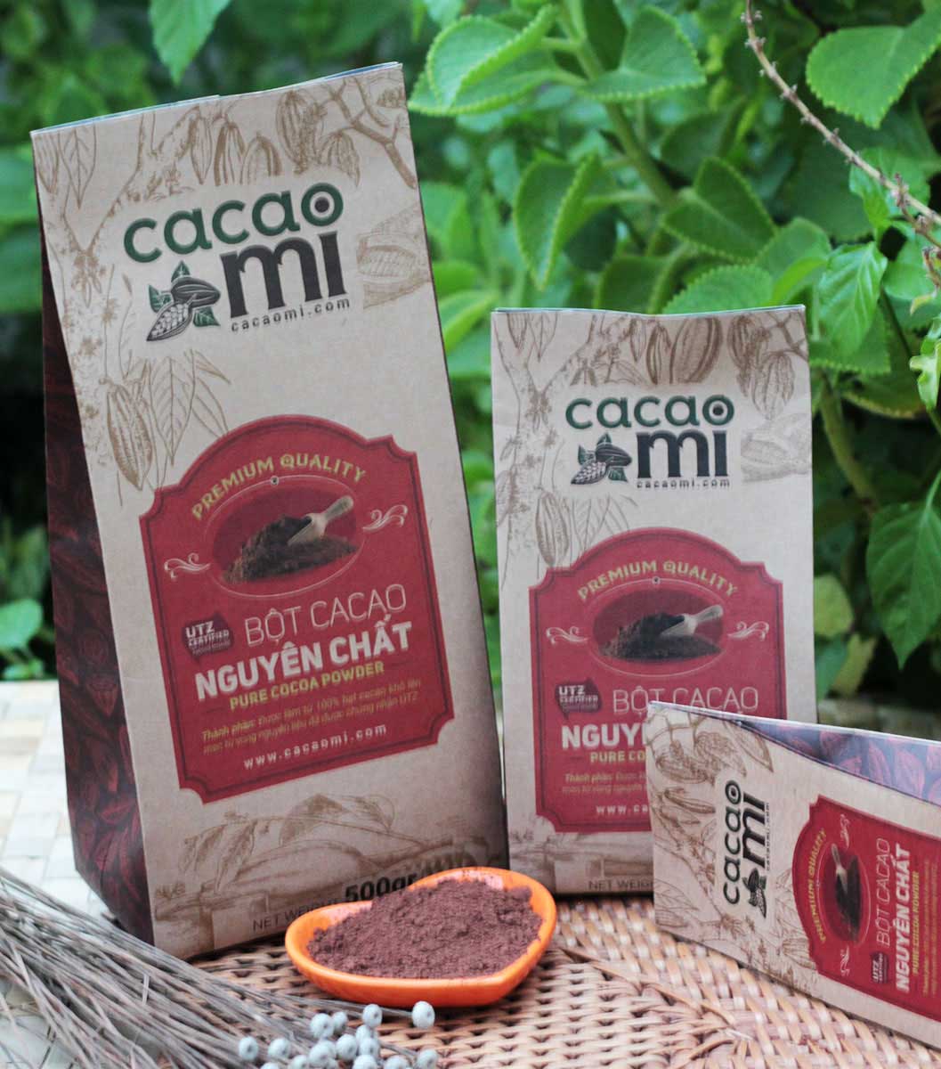 Túi cacao 250gr bột cacao nguyên chất